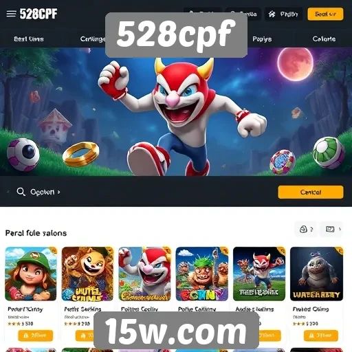 Jogos populares no site 528cpf atraem novos usuários